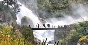 Briksdalen Waterfalls