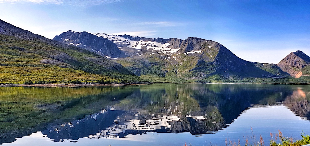 Sifjord reflection Senja