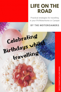 Celebrating Birthdays whilst travelling