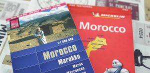 Travelling to Morocco in a Motorhome - maps
