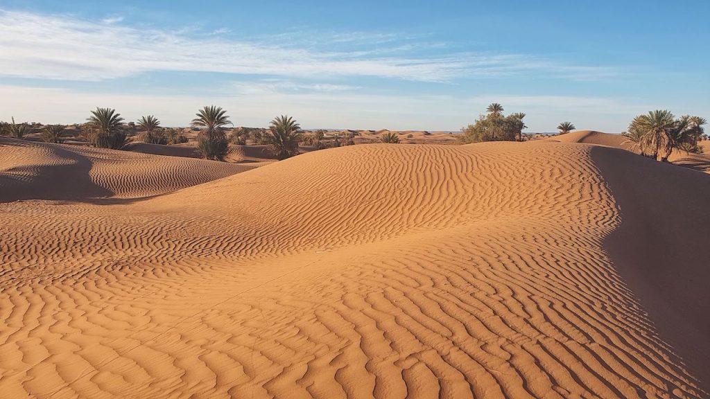 erg chiggaga desert dunes