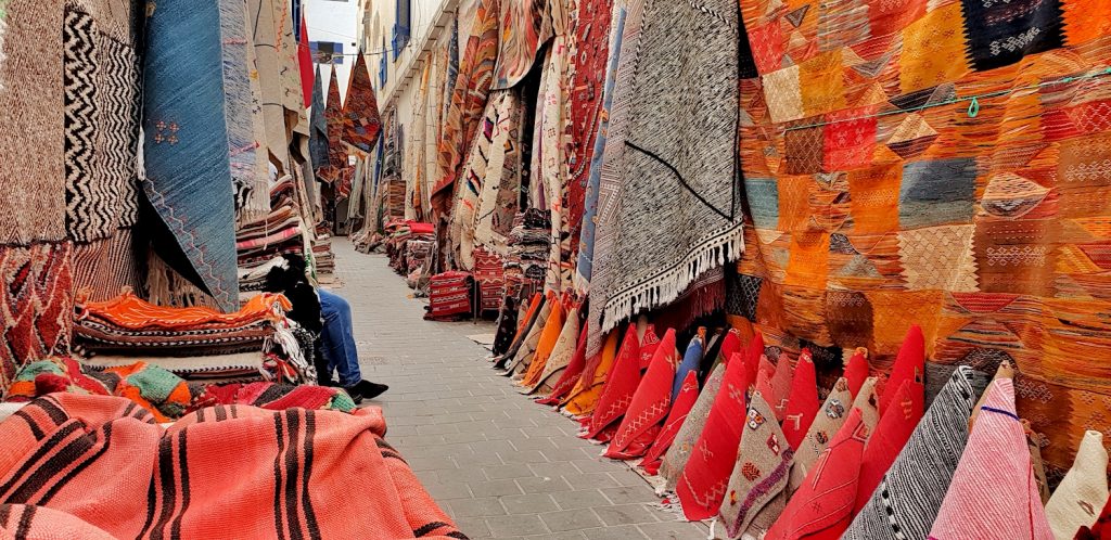 Souk carpets, Morocco
