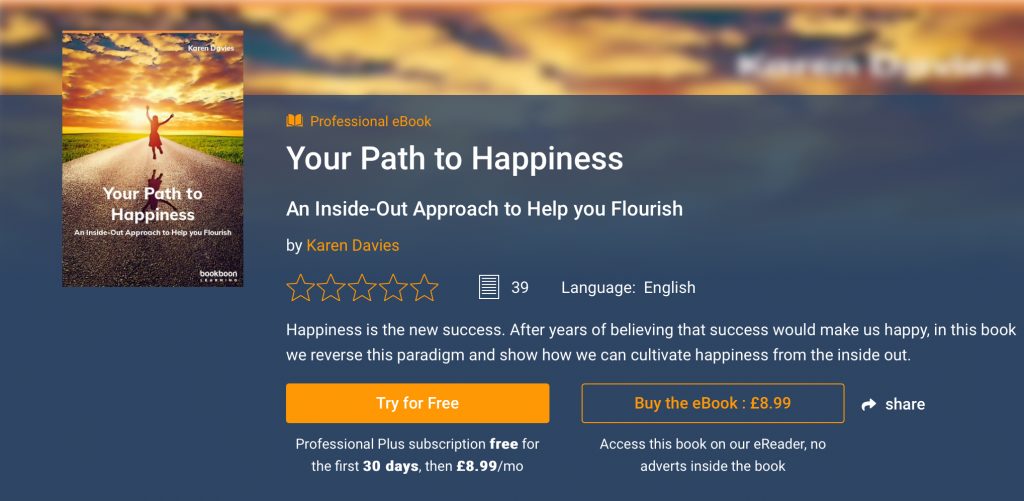 Your path to happiness
