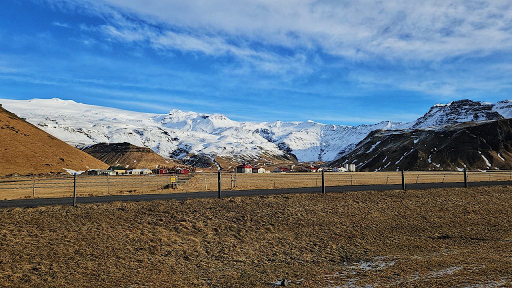 Eyjafjallajokull Icecap volcano Iceland