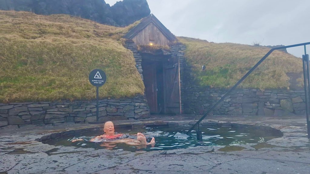 Cold pool, Sky Lagoon, Iceland