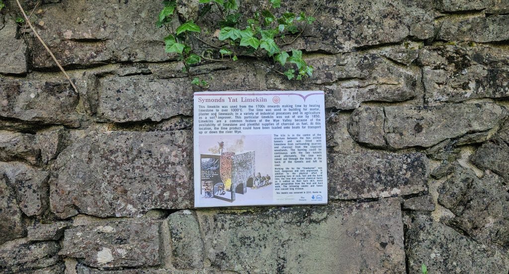 History from the lime kiln era of the Wye Valley