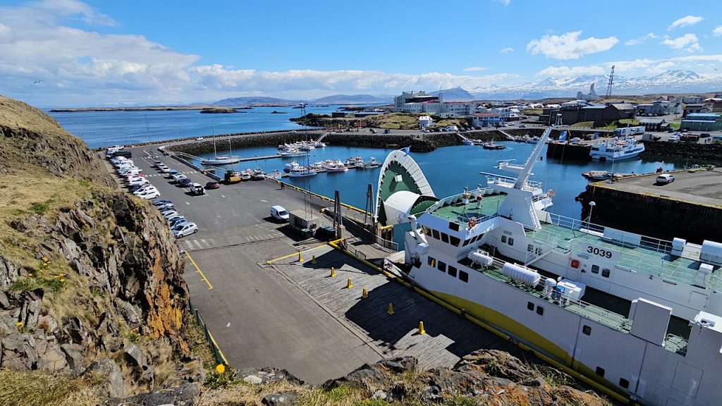 Eimskipp Ferry from the Snæfellsnes Peninsula to Westfjordland